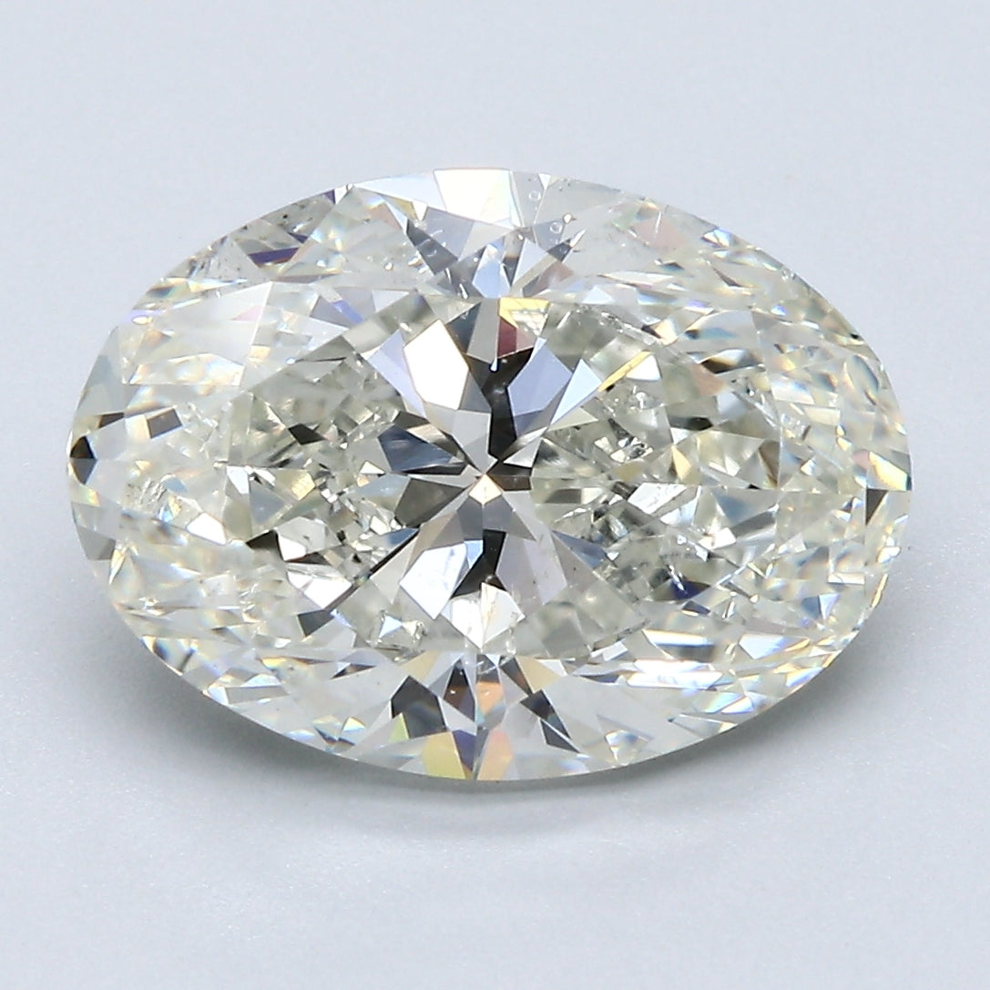 5.01ct OVAL, J SI2 — GIA — Laura Milman New York