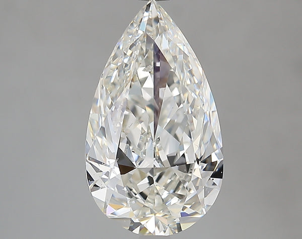 3.01ct Pear Natural Diamond — I SI1, GIA Certified