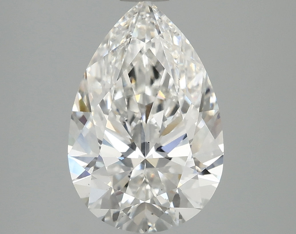 3.03ct Pear, F VS2 — IGI