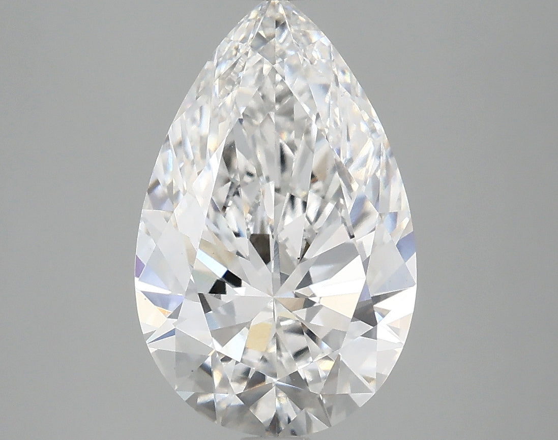 3.49ct Pear, E VS2 — IGI
