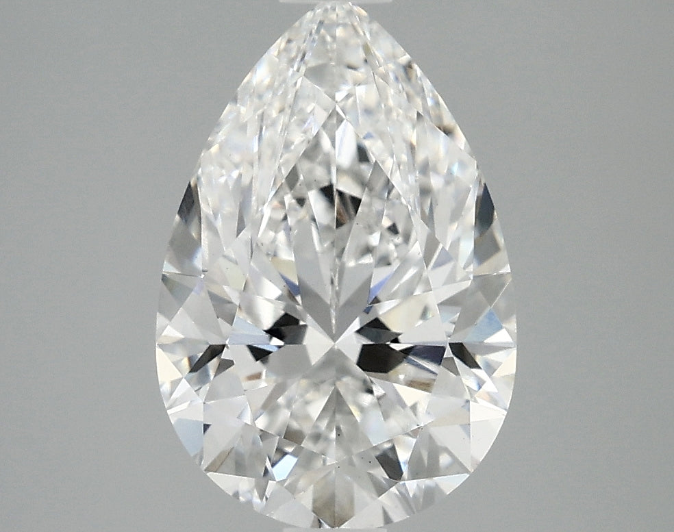 2.83ct Pear, E VS1 — IGI