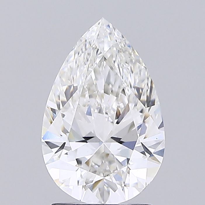 2.1ct Pear, E VS1 — IGI