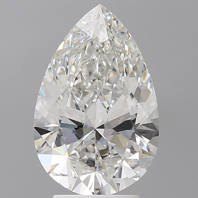 3.55ct Pear Lab-Grown Diamond — F VS1, IGI Certified