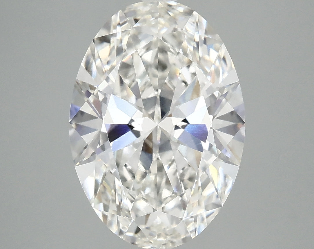 3.77ct Oval, F VVS2 — IGI
