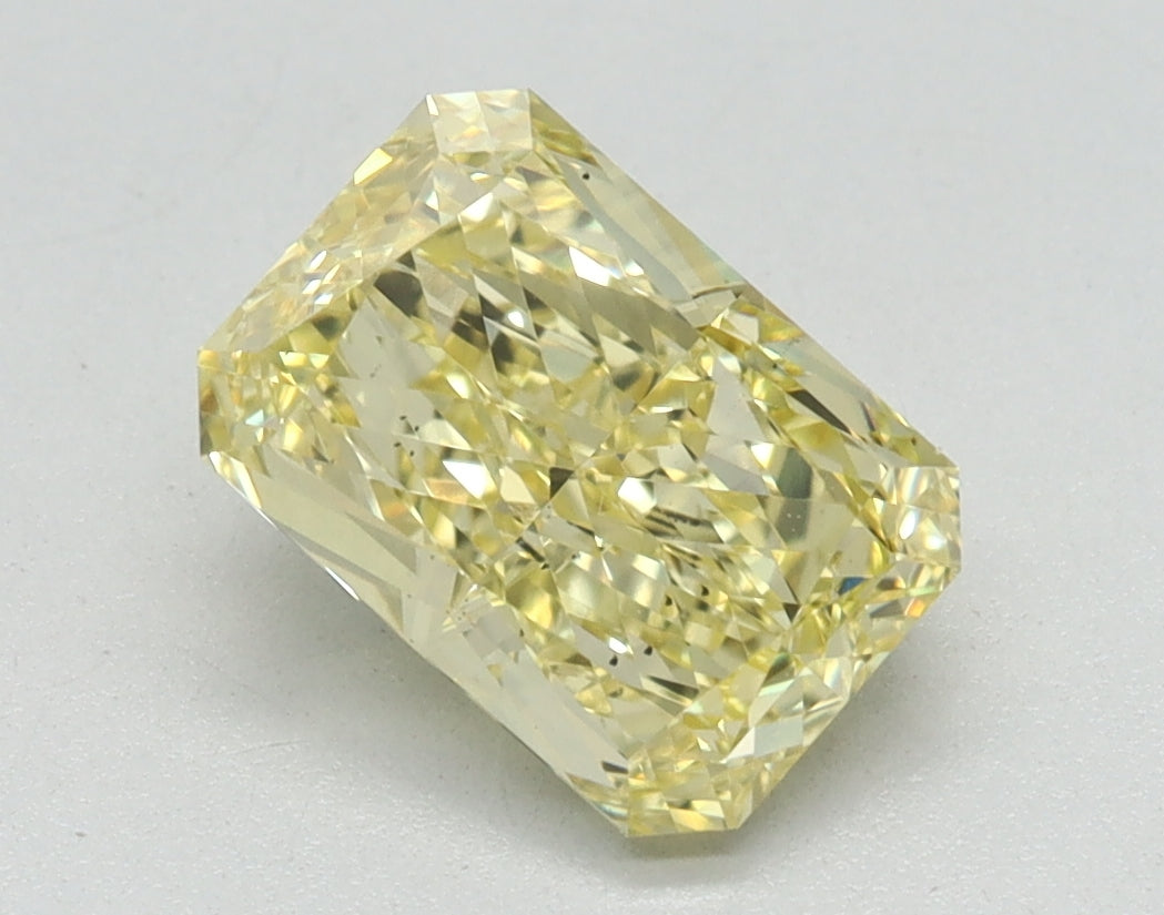 1.68ct Radiant Fancy Intense Yellow Lab-Grown Diamond — VS1 | IGI