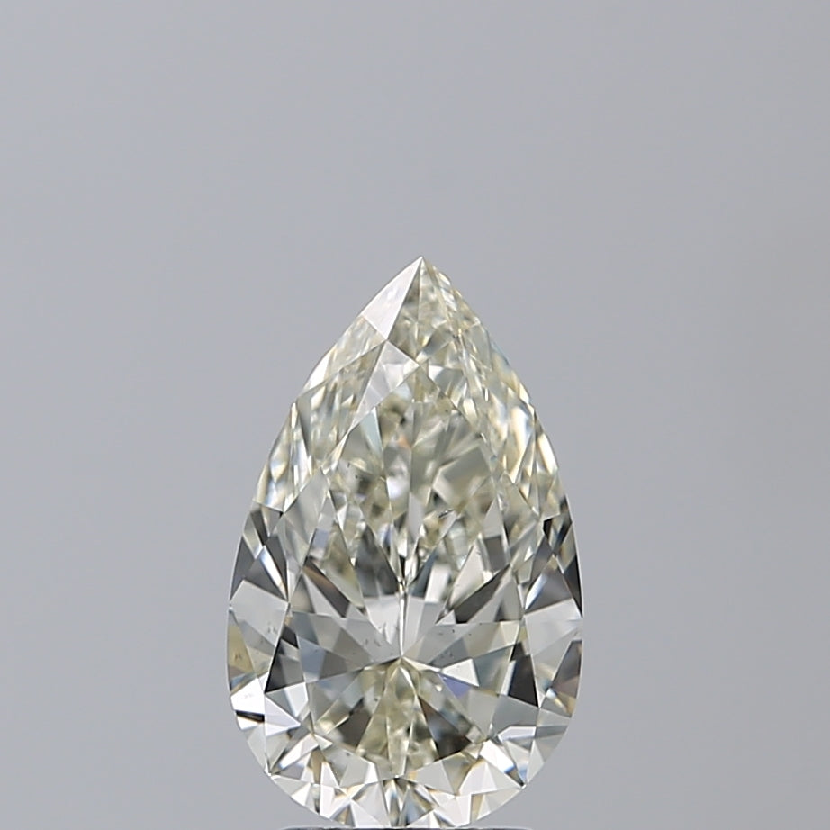 2.71ct Pear Natural Diamond — K SI1, GIA Certified