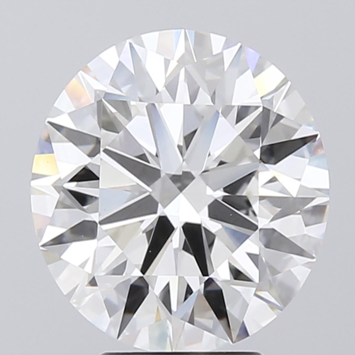 3.91ct Round, F VVS2 — IGI