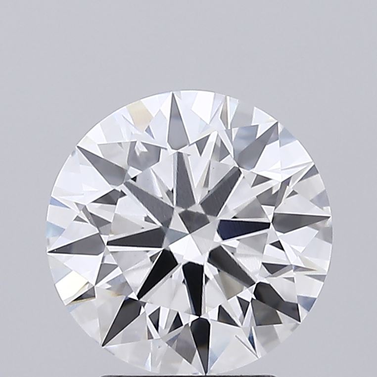 2.6ct Round, F VVS2 — IGI
