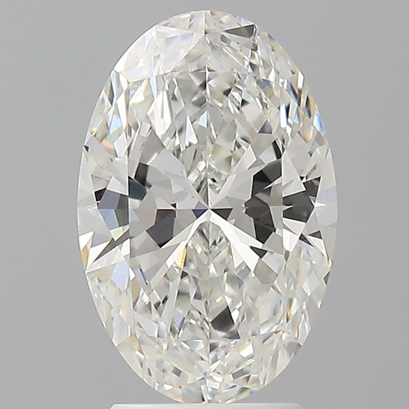 3.05ct Oval Lab-Grown Diamond — F VVS2, IGI Certified