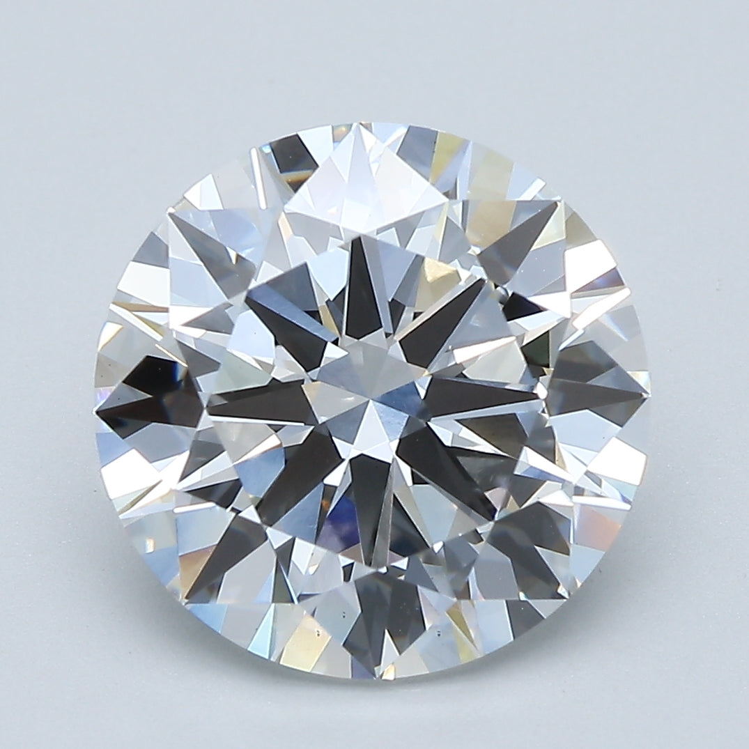 5.07ct Round, D VS2 — IGI