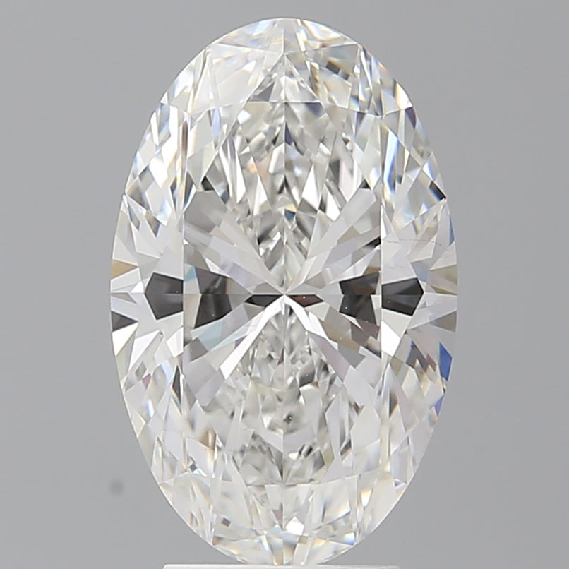 4.09ct Oval, E VS1 — IGI