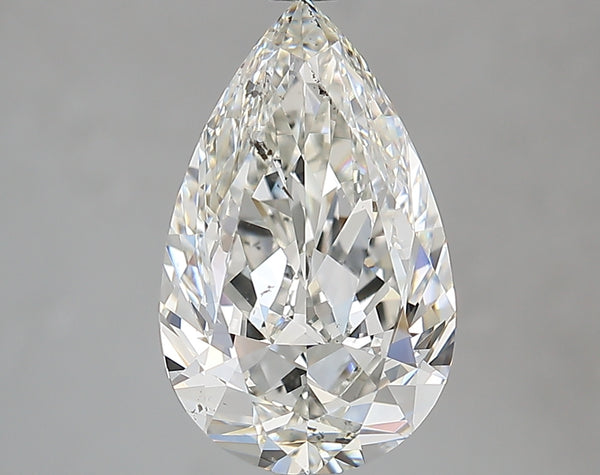 3.01ct Pear Natural Diamond — H SI1, GIA Certified