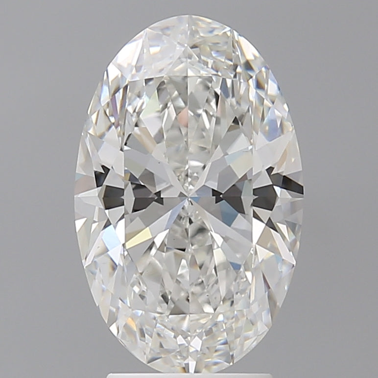 3.5ct Oval Lab-Grown Diamond — F VS1, IGI Certified