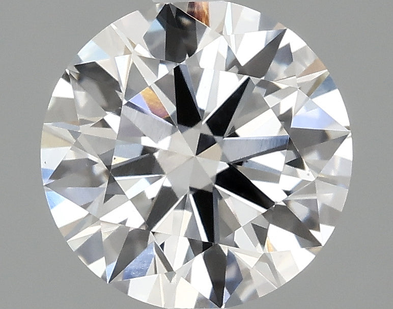 2.07ct Round, E VS1 — IGI