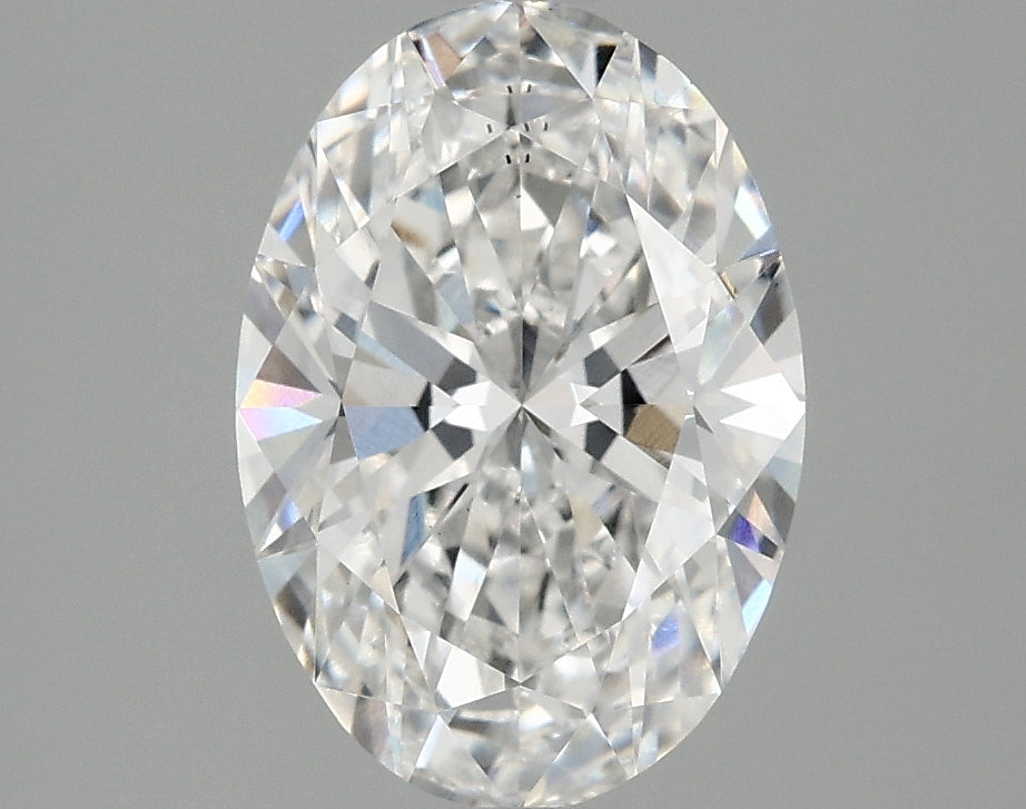 2.08ct Oval Lab-Grown Diamond — E VS2, IGI Certified