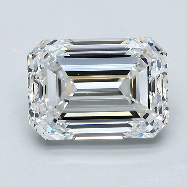 3.01ct Emerald Natural Diamond — E VVS2, UNCERTIFIED Certified