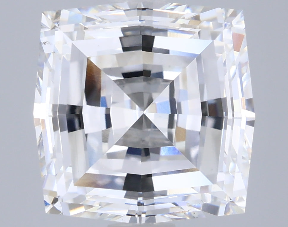 3.02ct Square Cushion Stepcut Lab-Grown Diamond — E VS1, IGI Certified