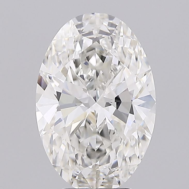 4.1ct Oval, F VVS2 — IGI