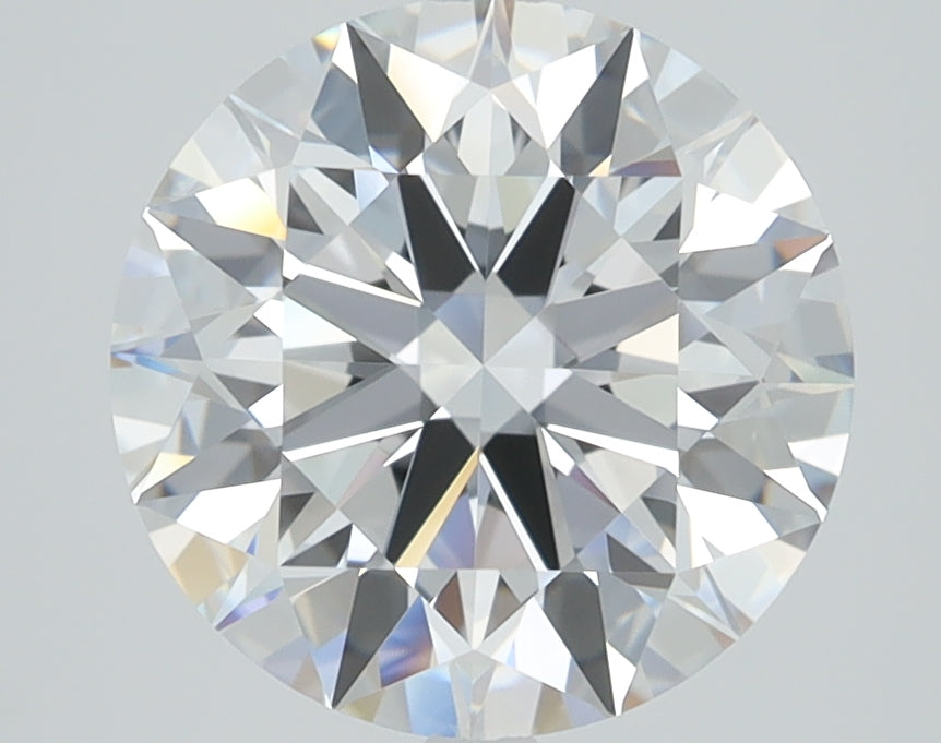 3.16ct Round, D VVS1 — IGI