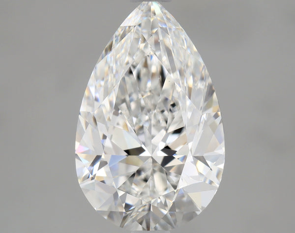 2.5ct Pear Natural Diamond — E VS2, GIA Certified