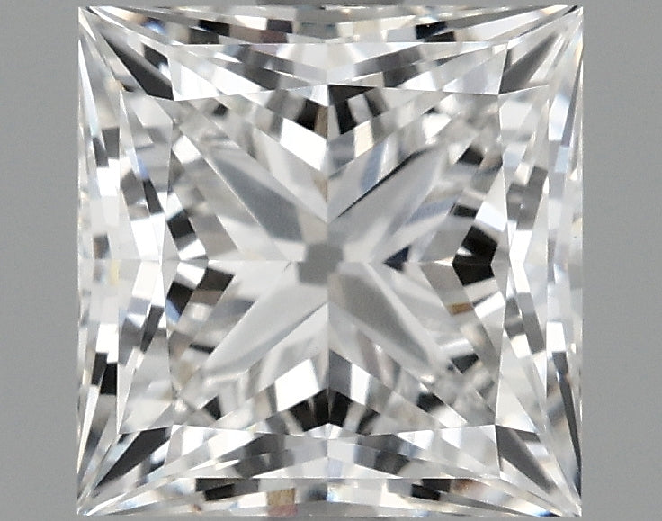 1.96ct Princess, F VVS2 — IGI