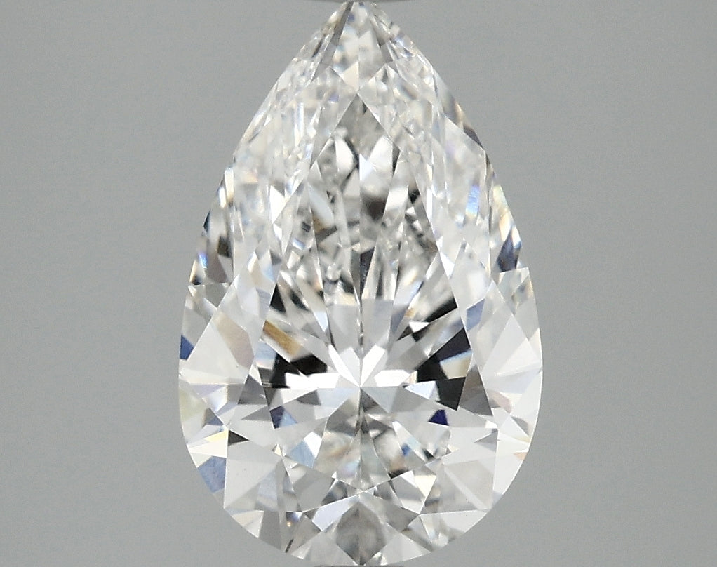 2.58ct Pear Lab-Grown Diamond — F VVS2, IGI Certified