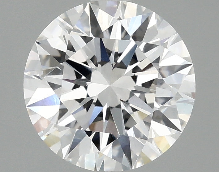 2.04ct Round, D VVS2 — IGI