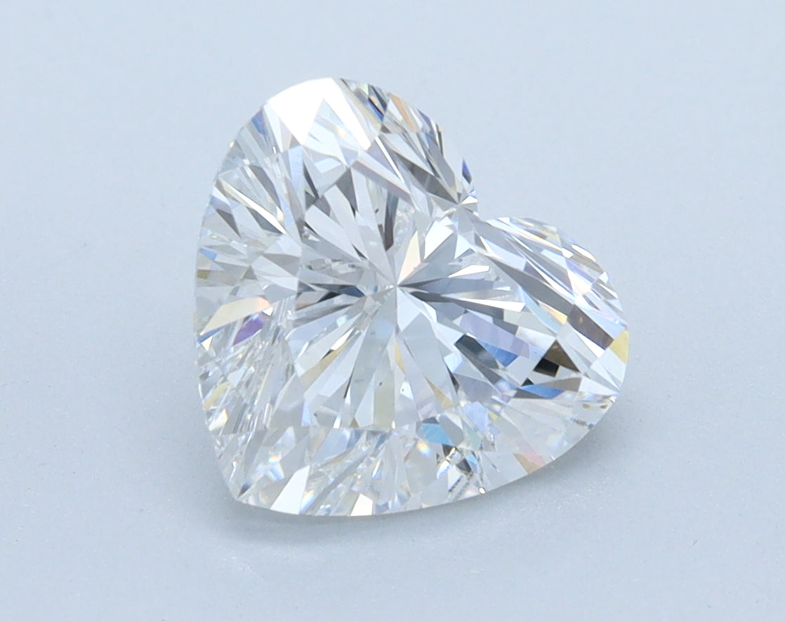1.74ct Heart, D VS1 — IGI