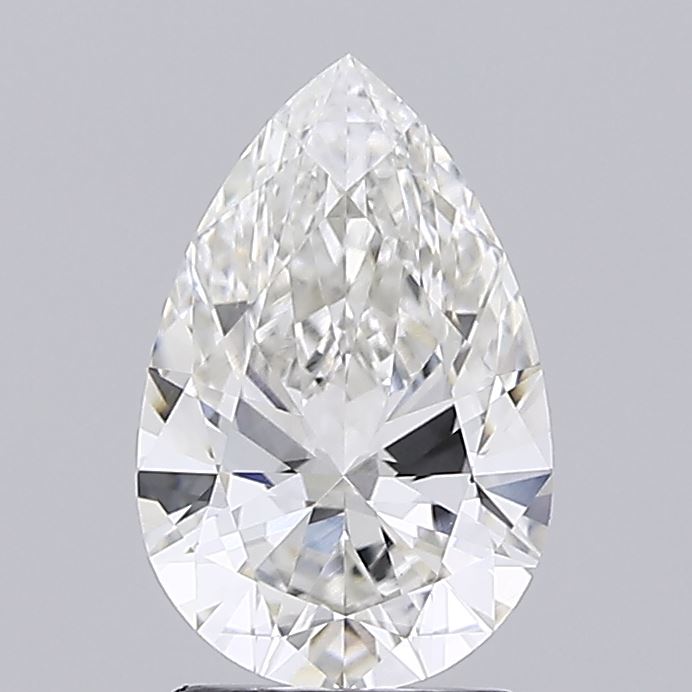 2.0ct Pear, F VVS2 — IGI