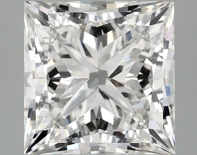 3.89ct Princess, F VS1 — IGI