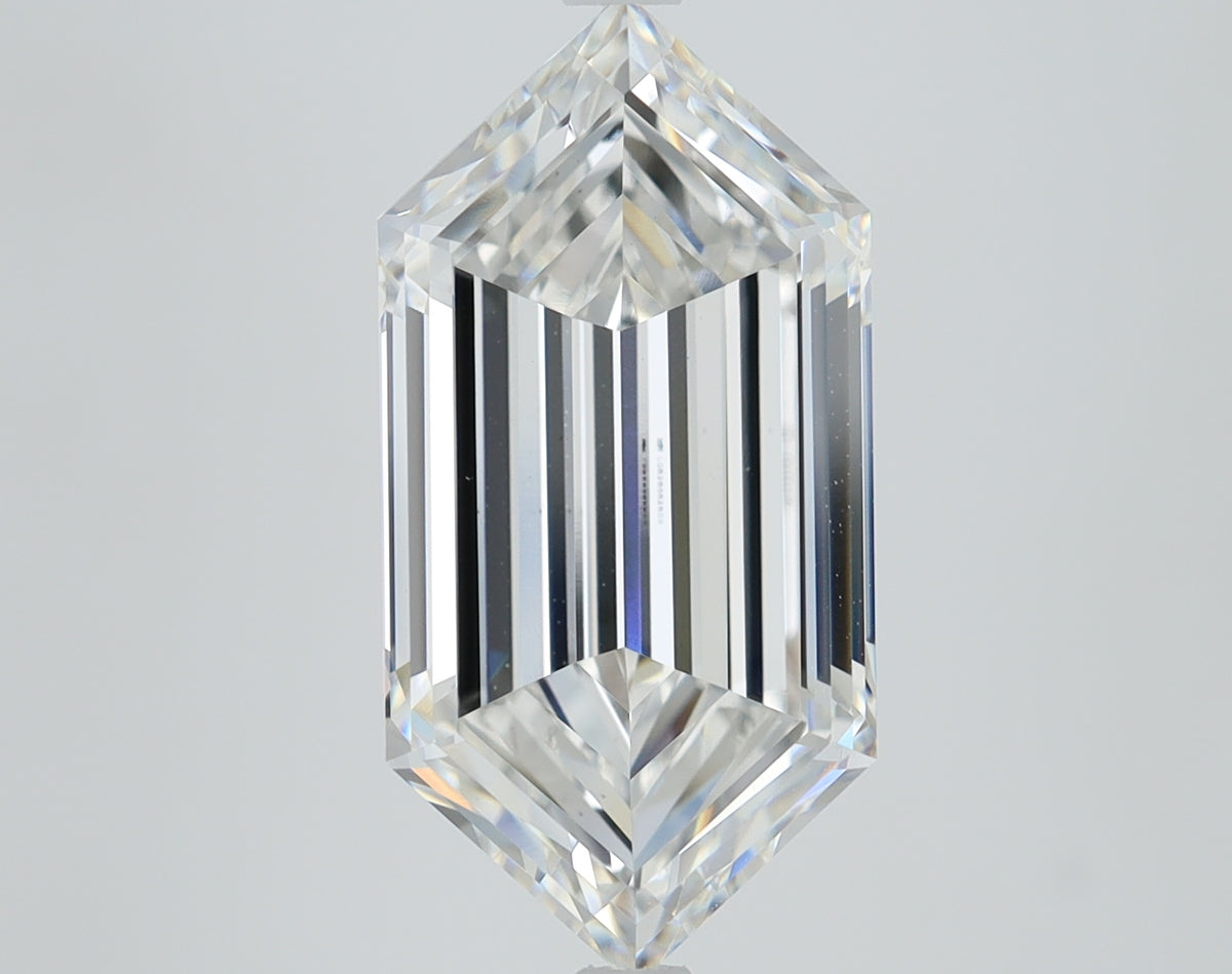 5.04ct Hexagonal Step Lab-Grown Diamond — F VS1, IGI Certified
