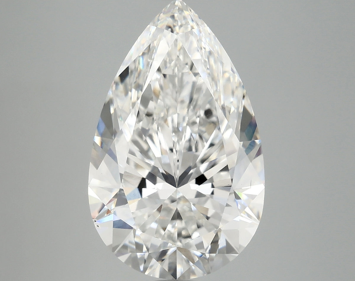 5.94ct Pear, F VS2 — IGI