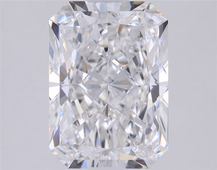 4.09ct Radiant, E VVS1 — IGI