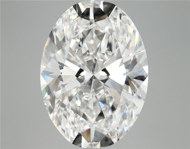 5.94ct Oval, D VVS2 — IGI