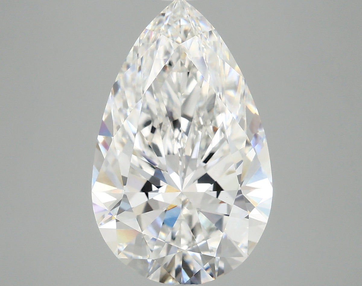 4.95ct Pear, E VVS2 — IGI