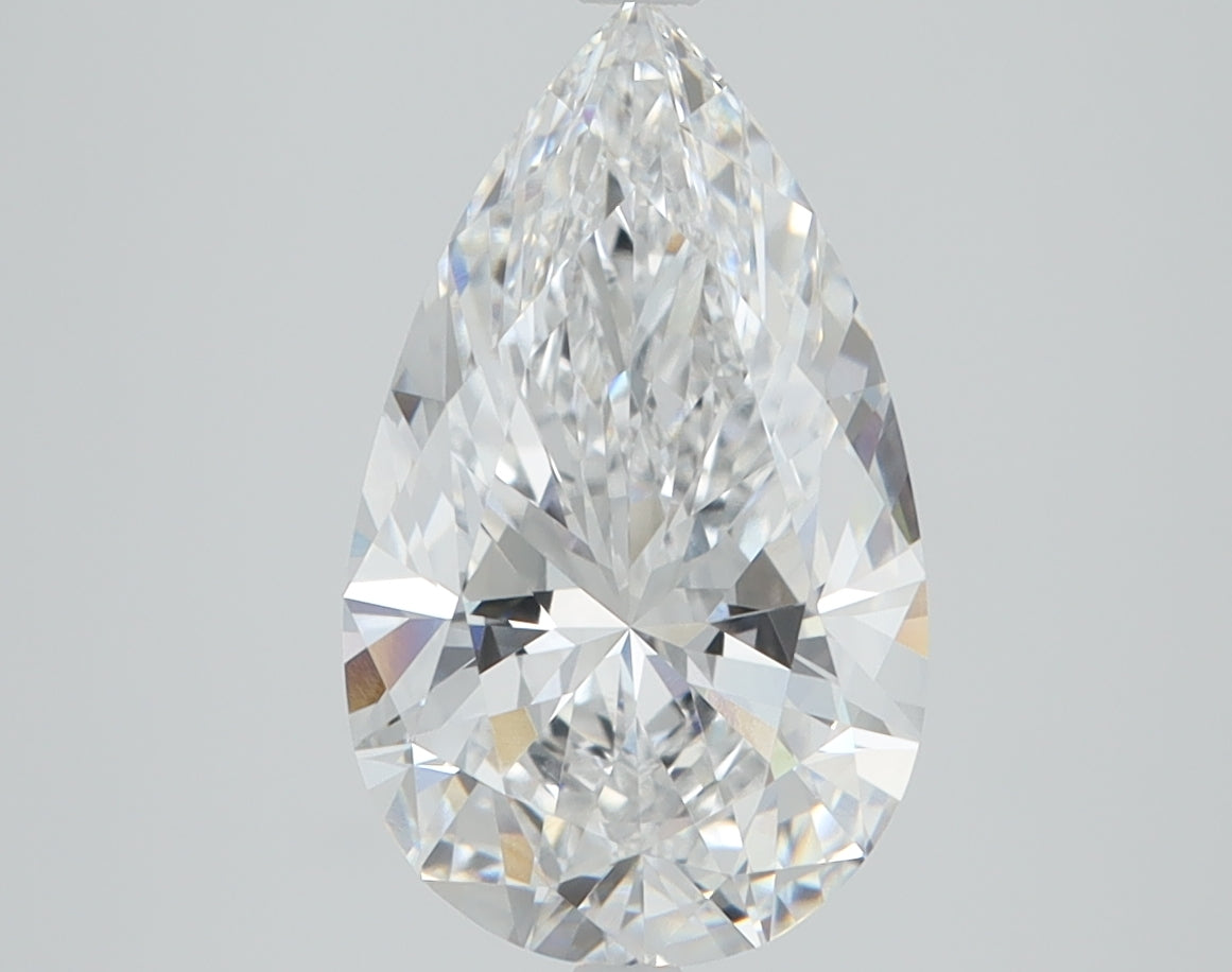 2.7ct Pear, D VVS1 — IGI