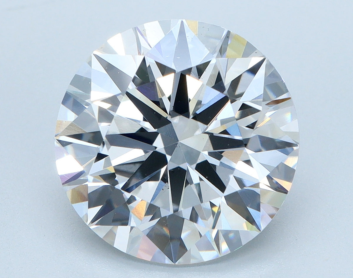 4.47ct Round, D VS2 — IGI