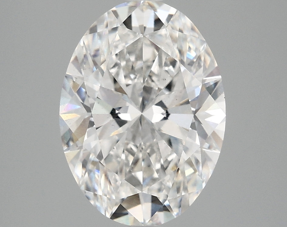 3.02ct Oval Lab-Grown Diamond — F VS2, IGI Certified