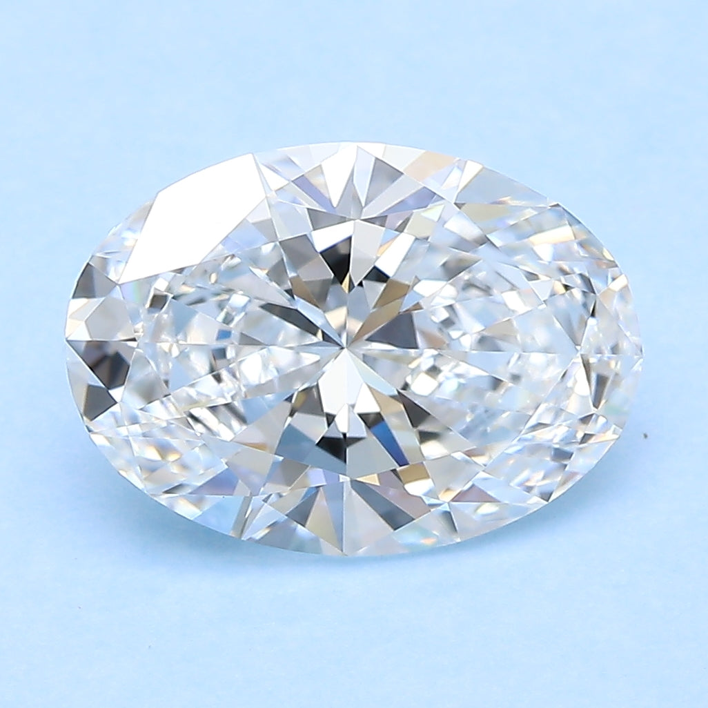 3.01ct Oval Natural Diamond — D VS2, GIA Certified