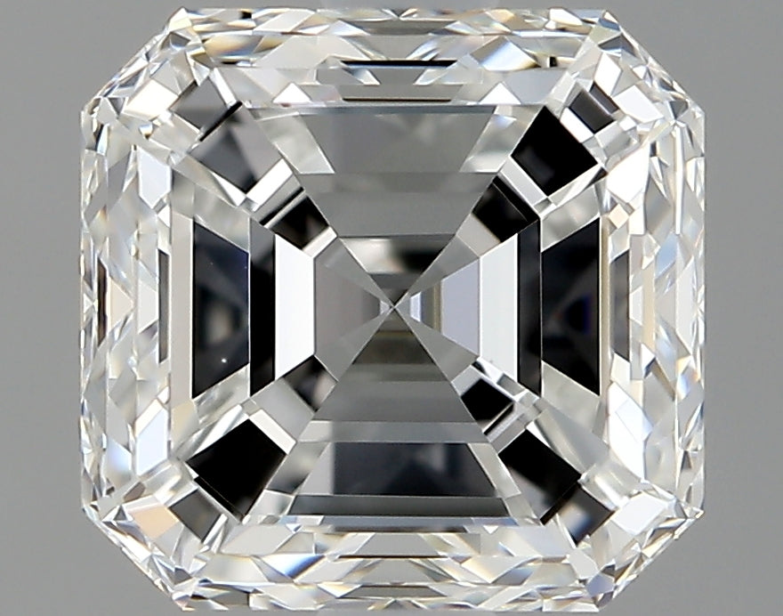 1.9ct Asscher Natural Diamond — F VS1, GIA Certified