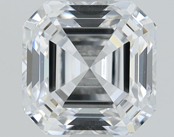 1.07ct Asscher Lab-Grown Diamond — D VS2, IGI Certified