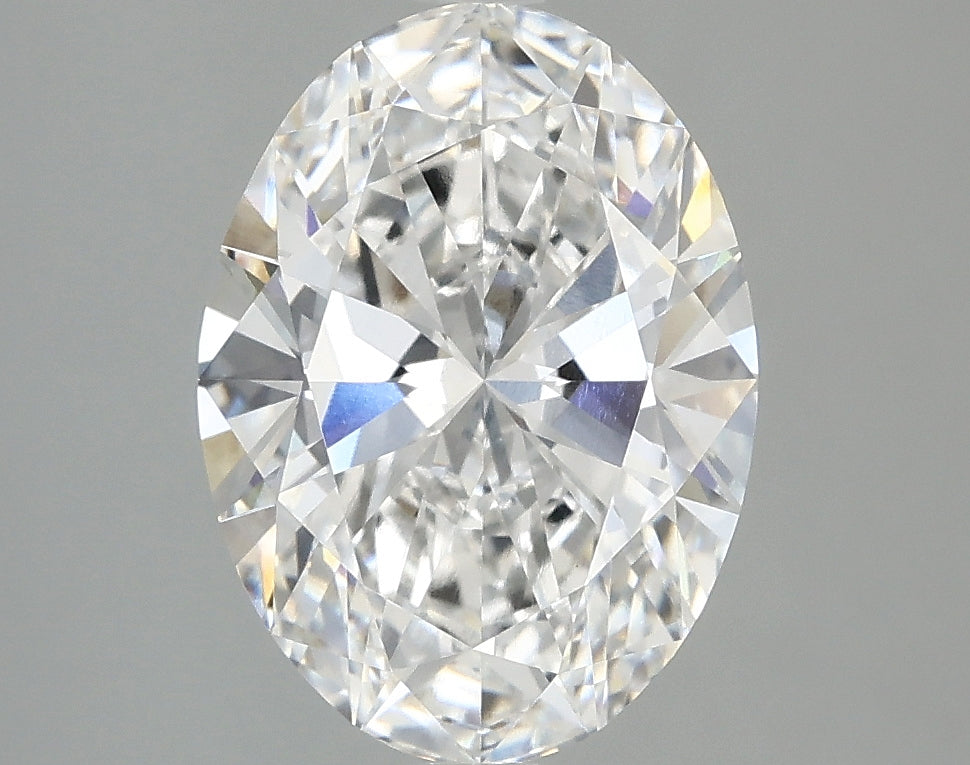 2.72ct Oval Lab-Grown Diamond — D VVS2, IGI Certified