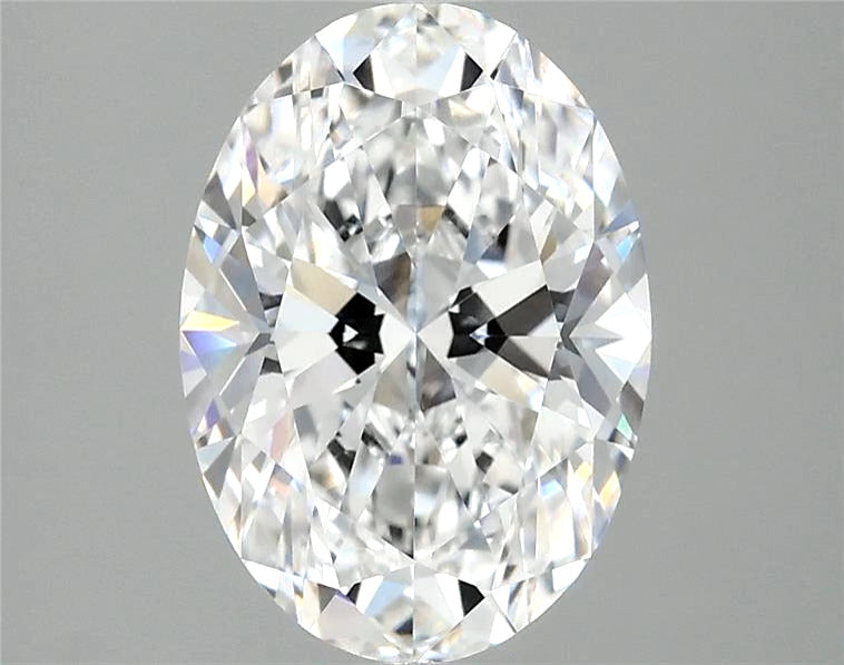 3.08ct Oval Lab-Grown Diamond — E VVS2, IGI Certified