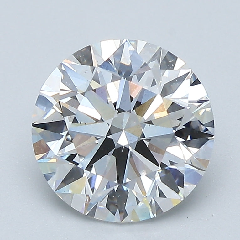 2.1ct Round, D VS2 — IGI