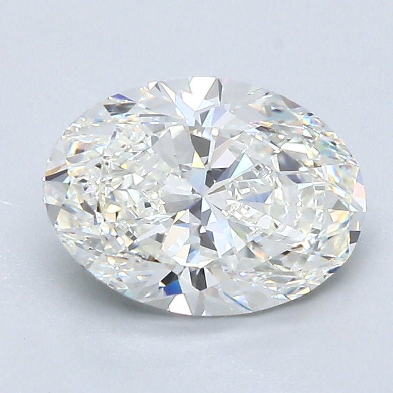 1.7ct Oval Natural Diamond — I VVS2, GIA Certified
