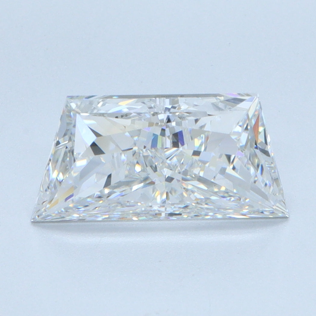 2.06ct Trapezoid, F VVS2 — IGI