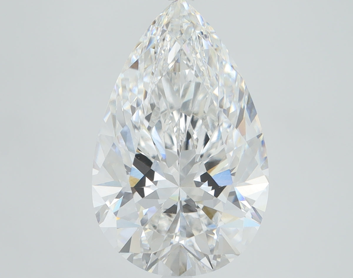 3.51ct Pear, D VVS1 — IGI