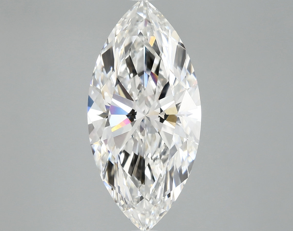 3.9ct Marquise, F VVS2 — IGI