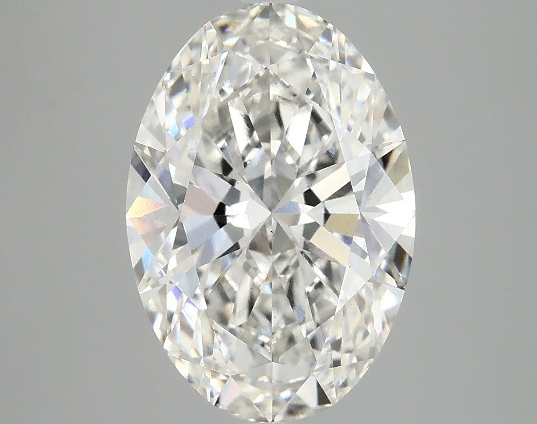 3.67ct Oval, F VS1 — IGI