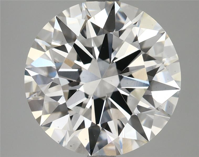 4.53ct Round, D VS1 — IGI